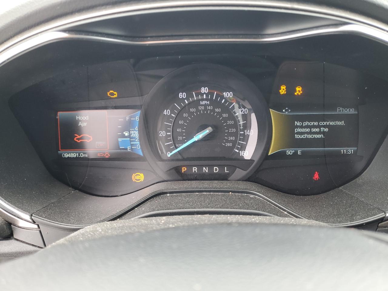 2020 Ford Fusion VIN 3FA6P0HD2LR150280 Copart auction photo, front end / undercarriage damage thumbnail 9