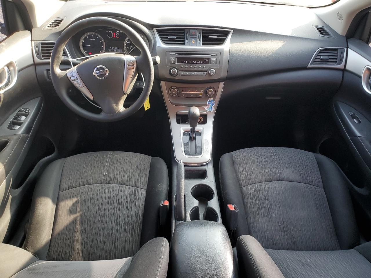 2014 Nissan Sentra VIN 3N1AB7AP4EY245290 Copart auction photo, side / front end damage thumbnail 8