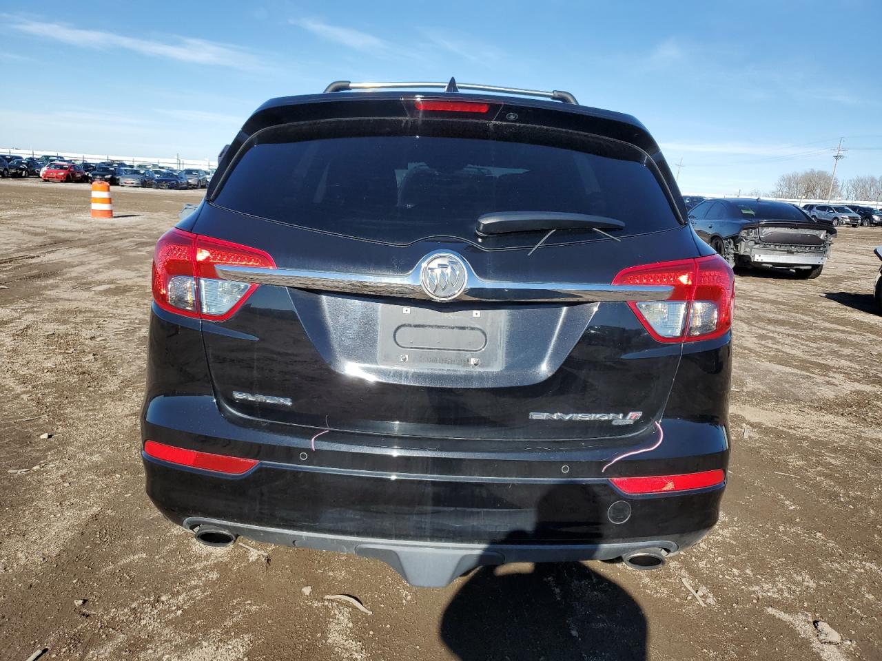 2017 Buick Envision VIN LRBFXFSX4HD030740 Copart auction photo, front end / side damage thumbnail 6