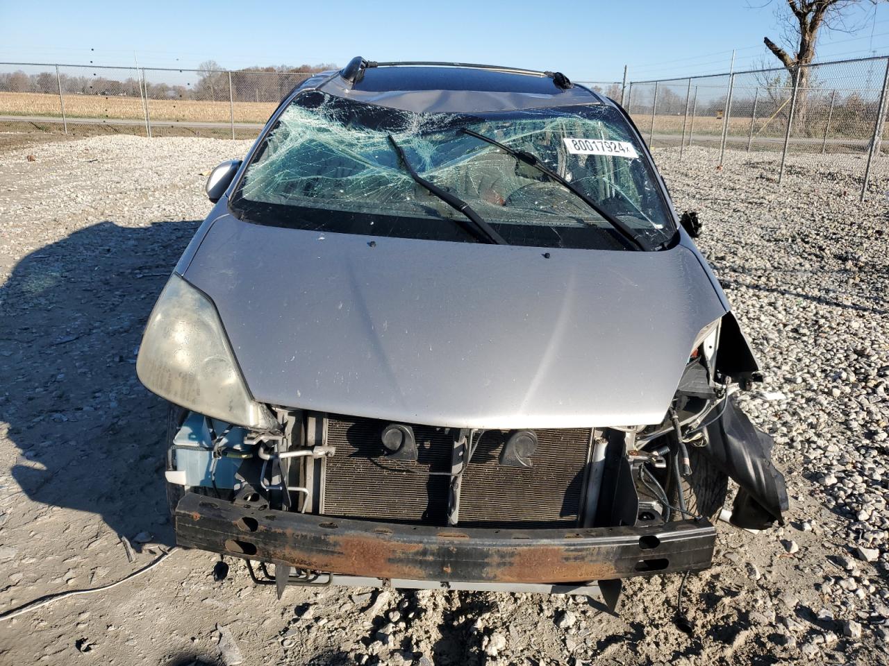 2005 Toyota Sienna VIN 5TDZA22C35S287684 Copart auction photo, all over / top/roof damage thumbnail 5
