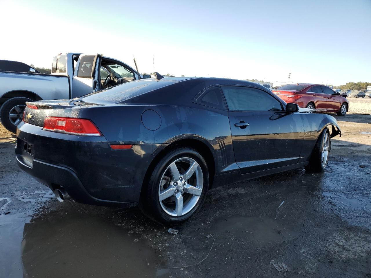 2014 Chevrolet Camaro VIN 2G1FB1E3XE9302303 Copart auction photo, front end damage thumbnail 3