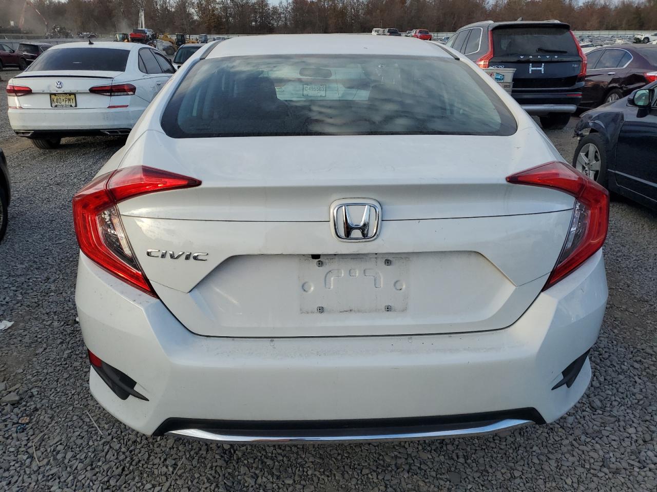 2021 Honda Civic VIN 2HGFC2F69MH550096 Copart auction photo, side / front end damage thumbnail 6
