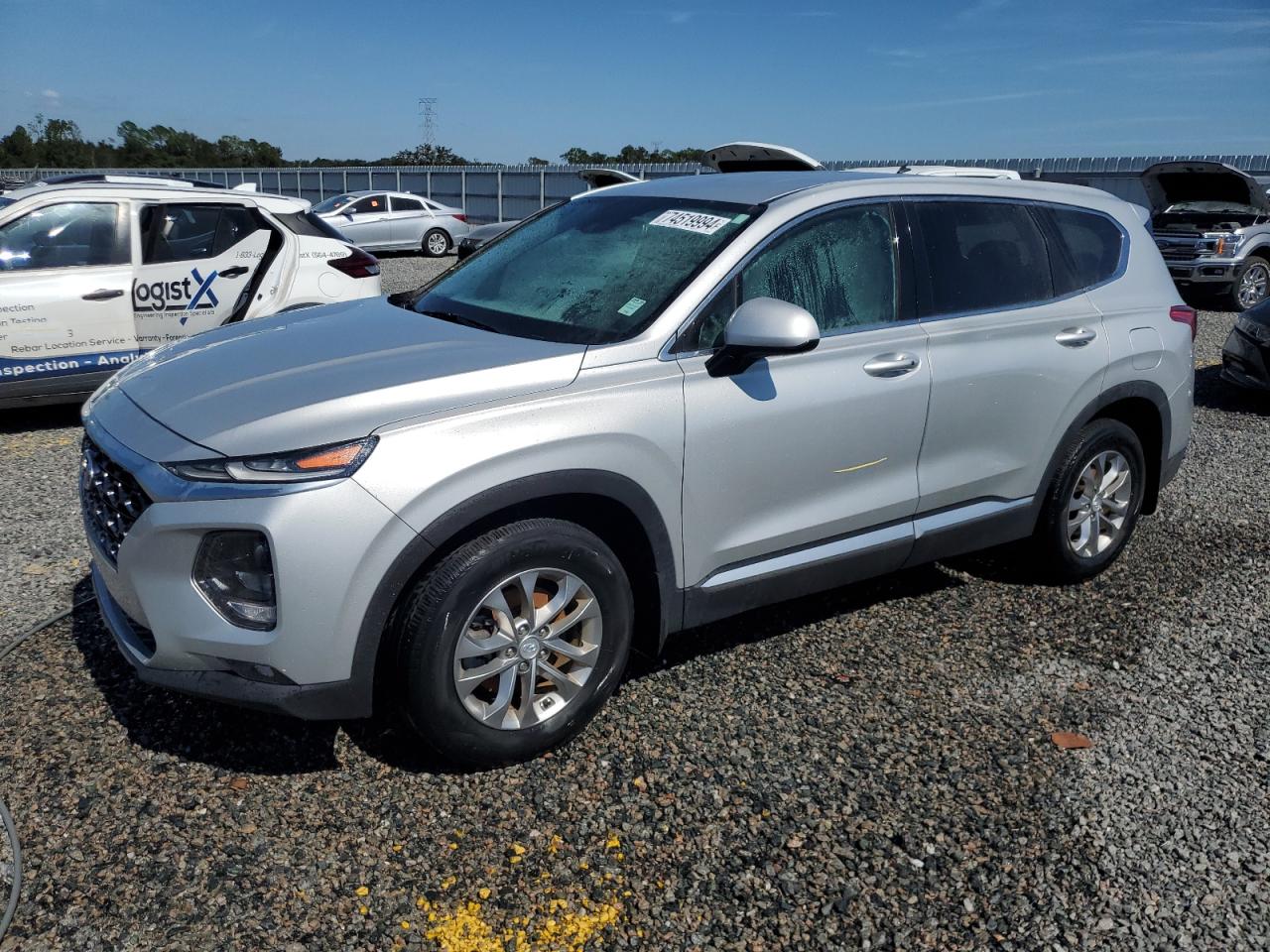 2019 Hyundai Santa Fe VIN 5NMS33AD2KH135843