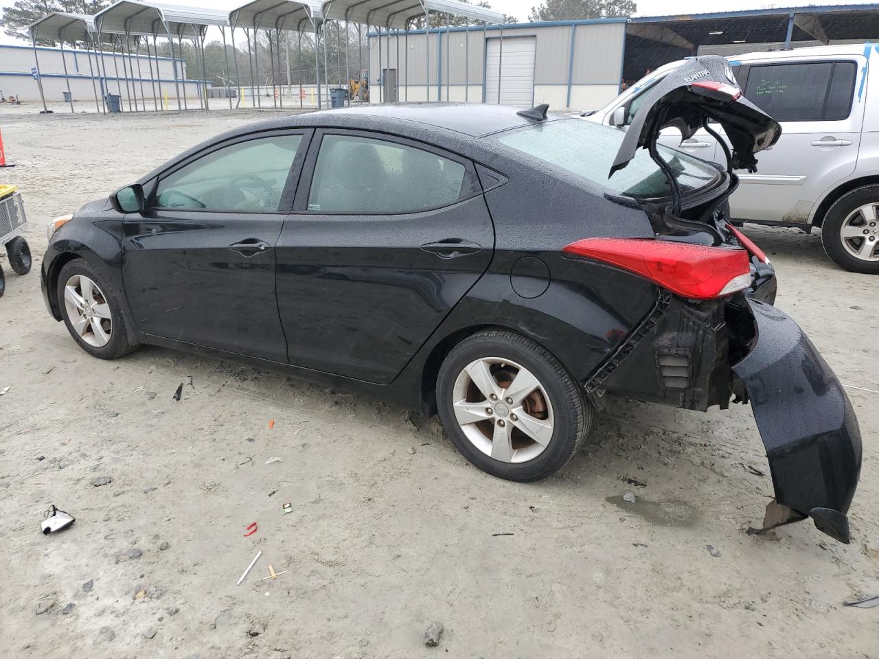 2013 Hyundai Elantra VIN 5NPDH4AE2DH260677 Copart auction photo, rear end / front end damage thumbnail 2