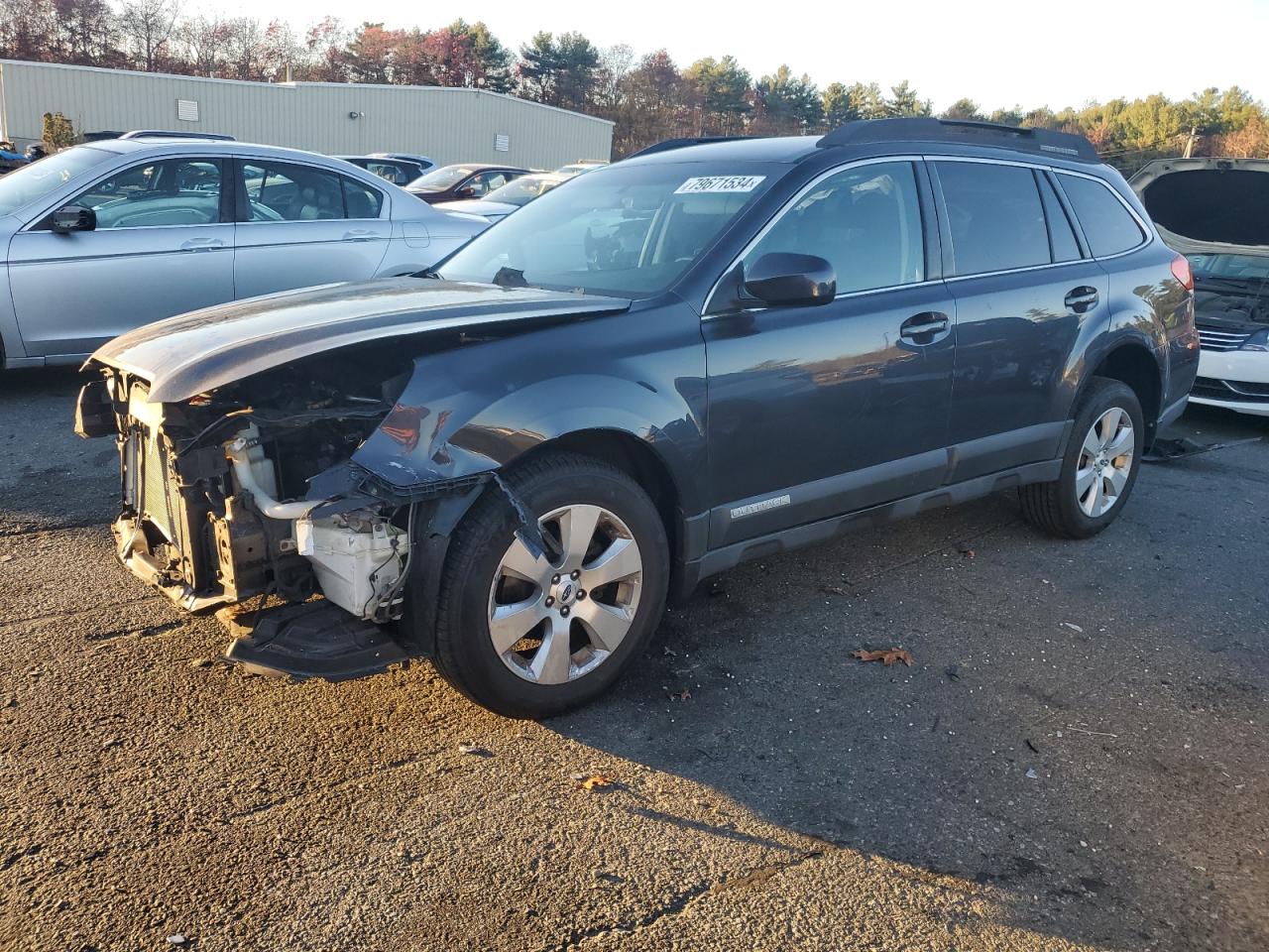 2012 Subaru Outback VIN 4S4BRBJC7C3285233