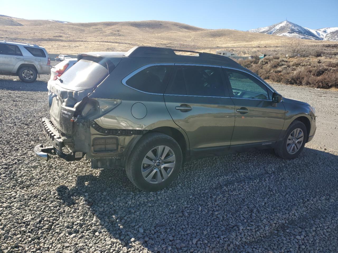 2017 Subaru Outback VIN 4S4BSAAC1H3431101 Copart auction photo, rear end damage thumbnail 3
