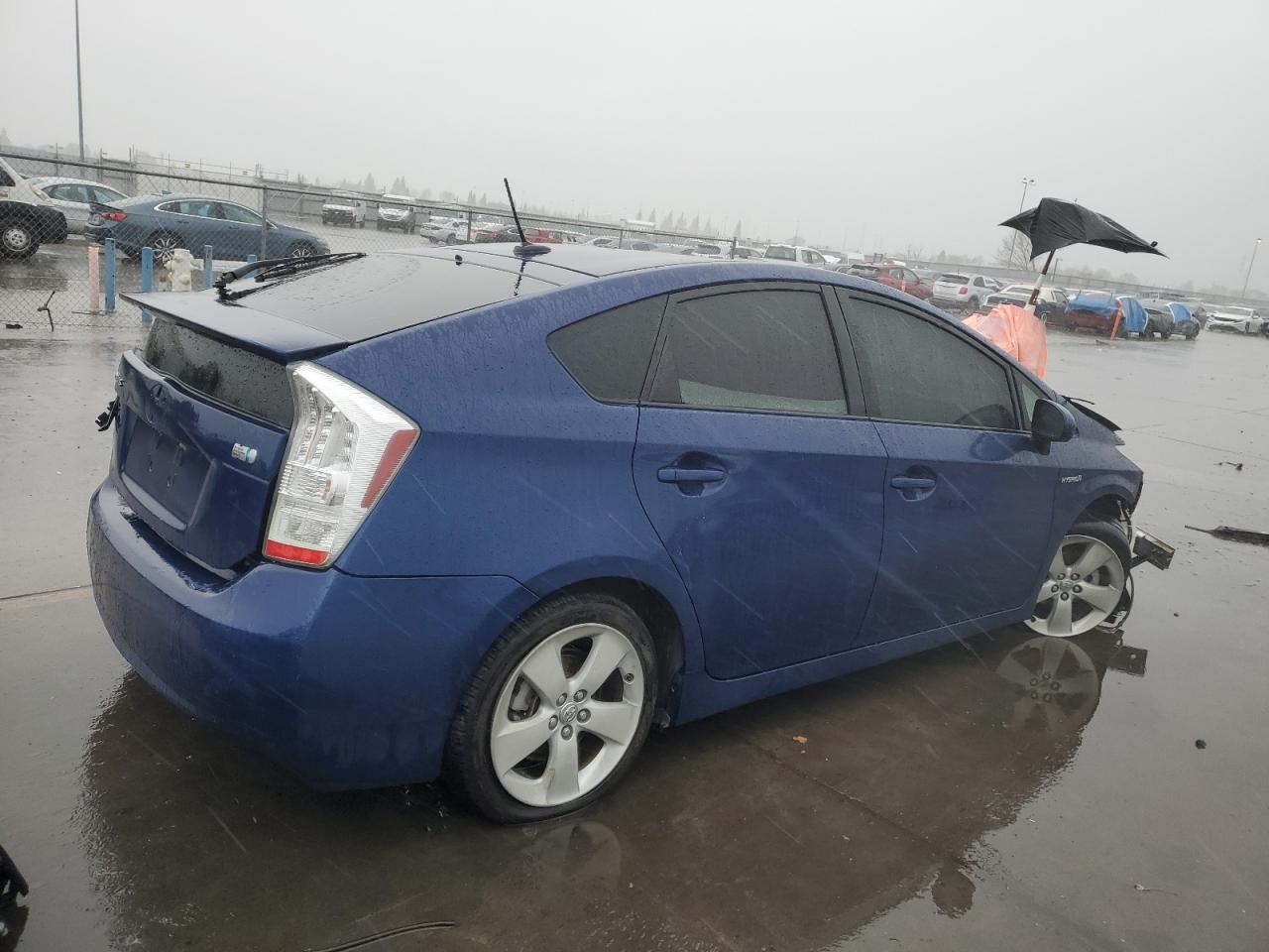 2010 Toyota Prius VIN JTDKN3DU2A1280802 Copart auction photo, all over damage thumbnail 3