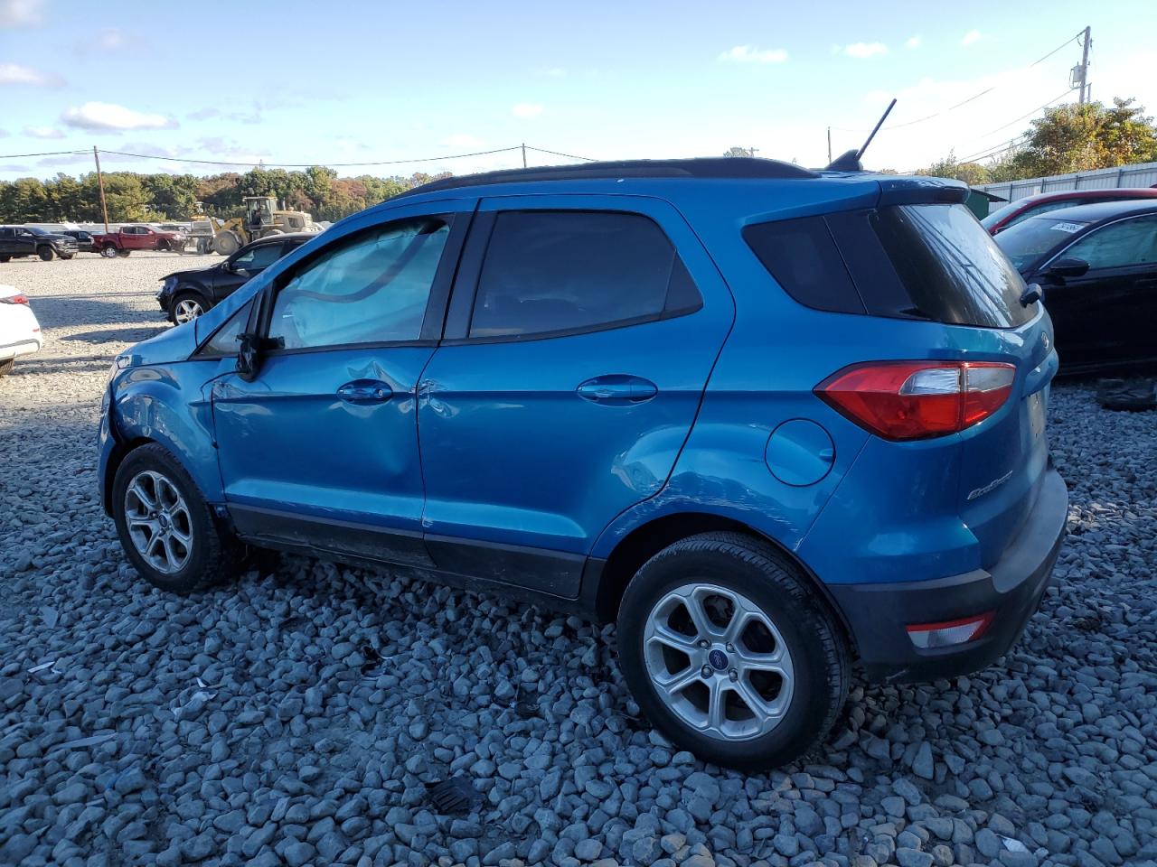 2019 Ford EcoSport VIN MAJ3S2GEXKC266637 Copart auction photo, all over damage thumbnail 2