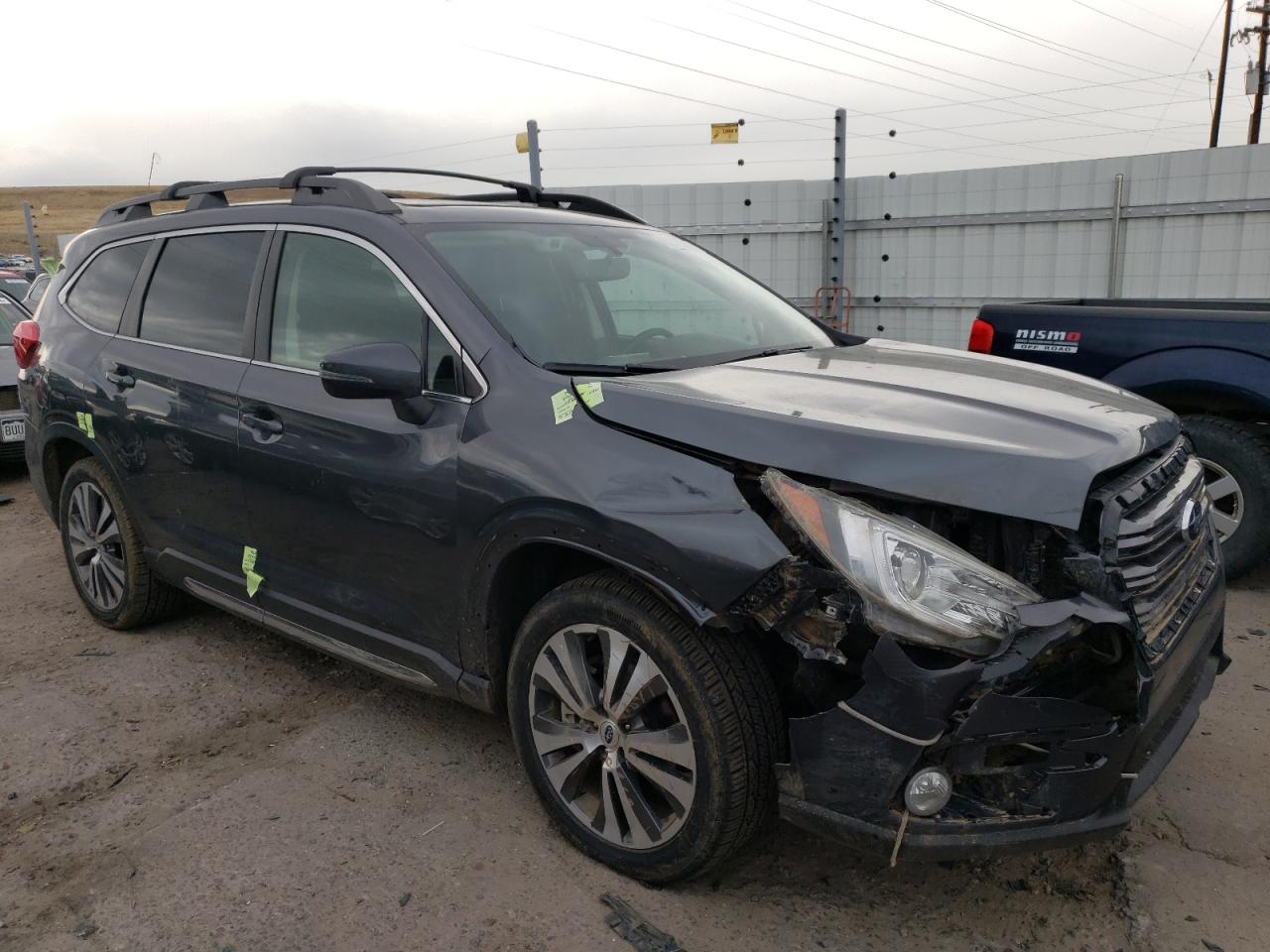 2019 Subaru Ascent VIN 4S4WMAPD2K3418733 Copart auction photo, vandalism / front end damage thumbnail 4
