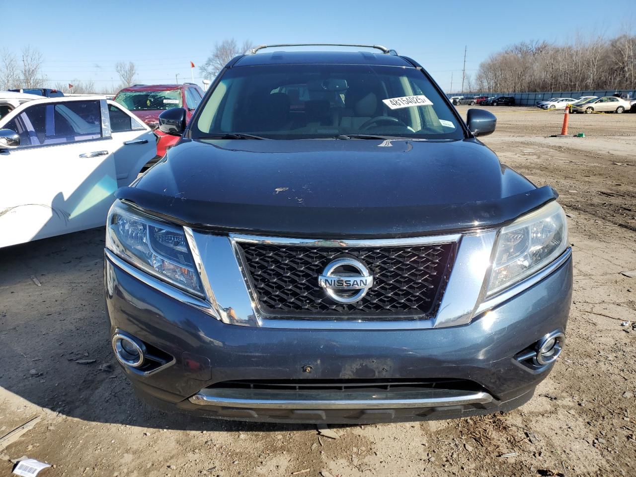 2015 Nissan Pathfinder VIN 5N1AR2MM9FC699649 Copart auction photo, side damage thumbnail 5