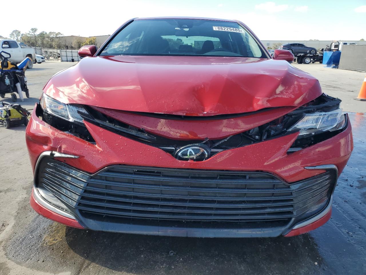 2023 Toyota Camry VIN 4T1C11AK2PU112796 Copart auction photo, front end / side damage thumbnail 5