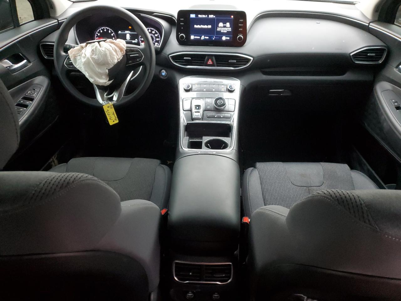 2022 Hyundai Santa Fe VIN 5NMS24AJ8NH377555 Copart auction photo, front end / minor dent/scratches damage thumbnail 8