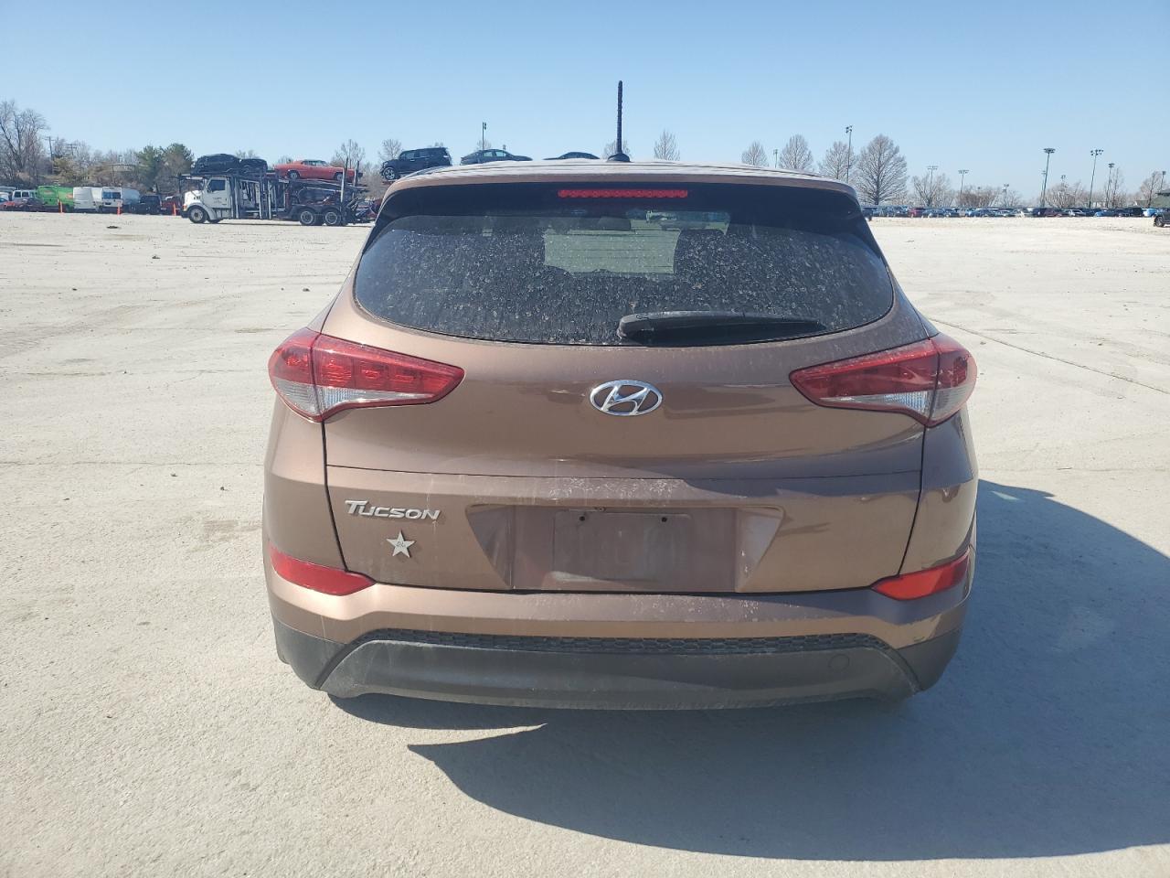2016 Hyundai Tucson VIN KM8J23A49GU030114 Copart auction photo, front end damage thumbnail 6