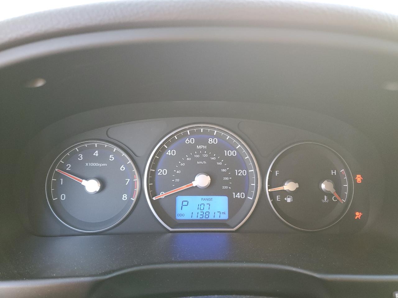 2012 Hyundai Santa Fe VIN 5XYZK4AG4CG144816 Copart auction photo, front end damage thumbnail 9