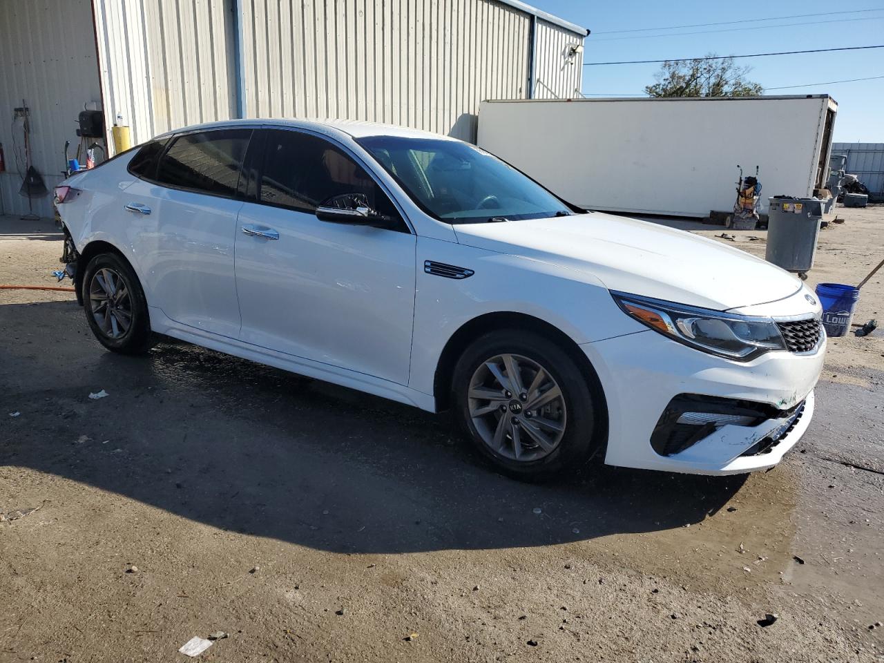 2019 KIA Optima VIN 5XXGT4L33KG340179 Copart auction photo, rear end / front end damage thumbnail 4