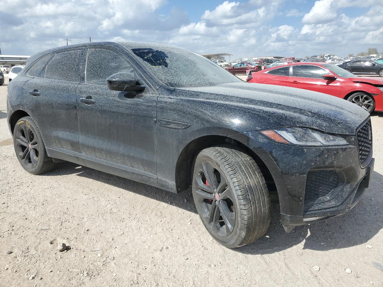 2023 Jaguar F-Pace VIN SADCT2FU6PA711768 Copart auction photo, side / minor dent/scratches damage thumbnail 4
