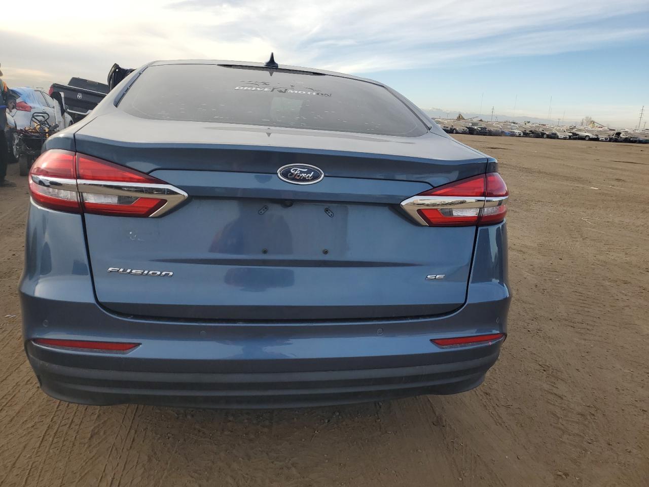 2019 Ford Fusion VIN 3FA6P0H72KR210163 Copart auction photo, side damage thumbnail 6