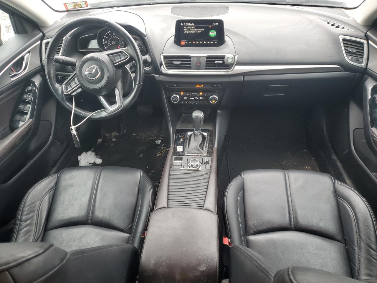 2018 Mazda 3 VIN 3MZBN1L37JM162189 Copart auction photo, front end damage thumbnail 8