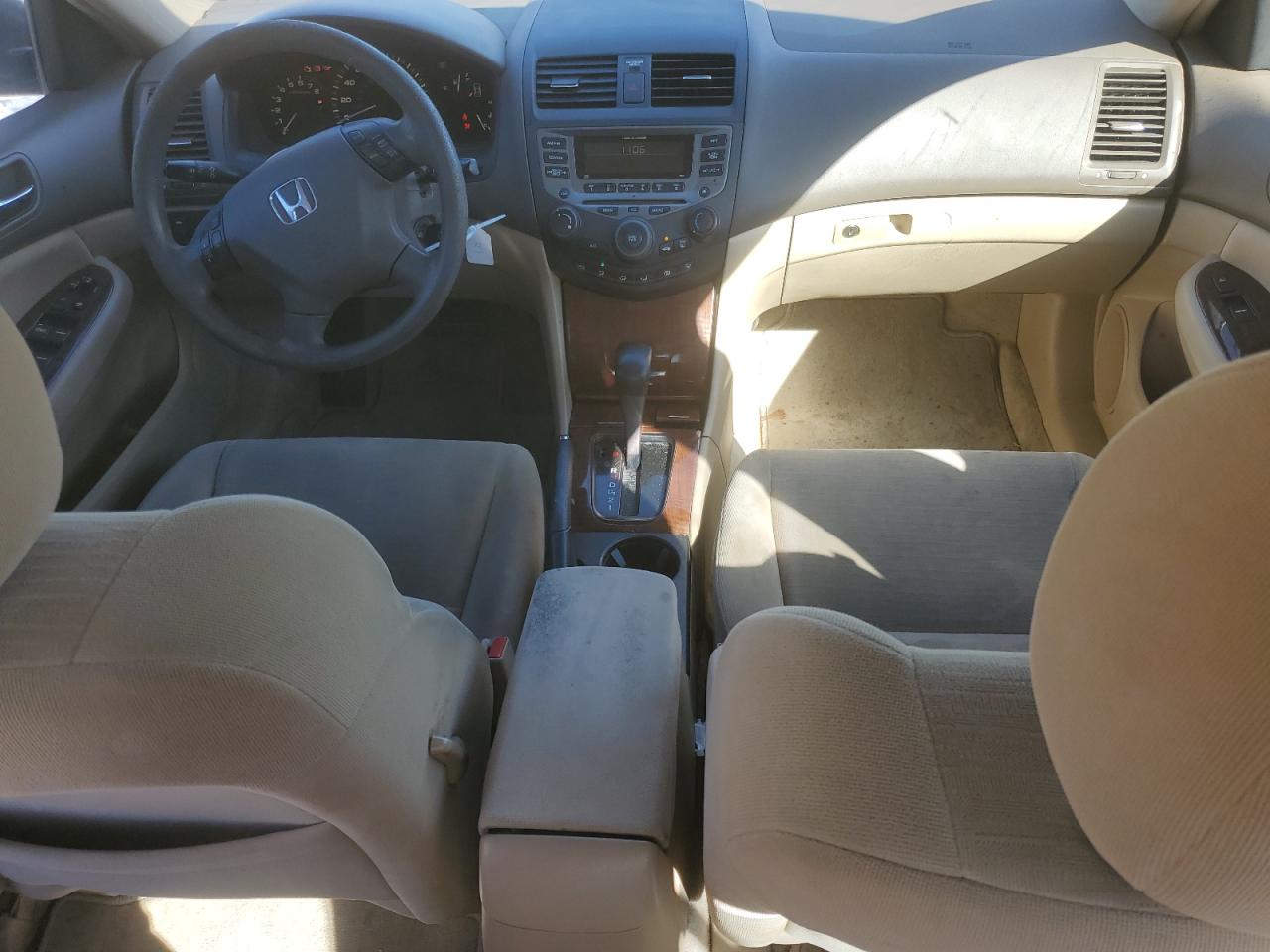 2007 Honda Accord VIN 1HGCM567X7A199437 Copart auction photo, front end / rear end damage thumbnail 8