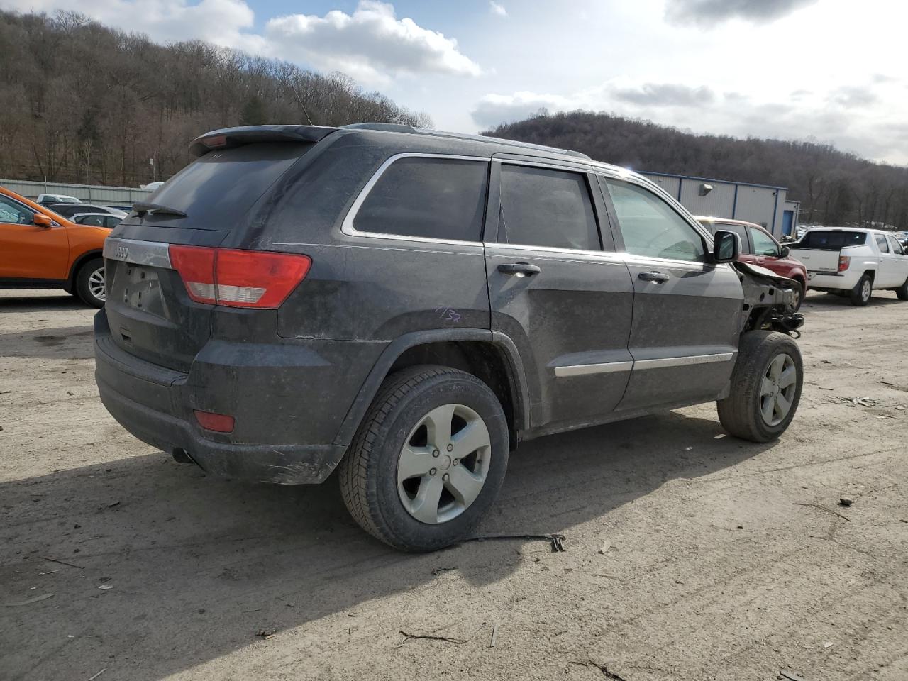 2012 Jeep Grand Cherokee VIN 1C4RJFAG8CC342995 Copart auction photo, front end damage thumbnail 3