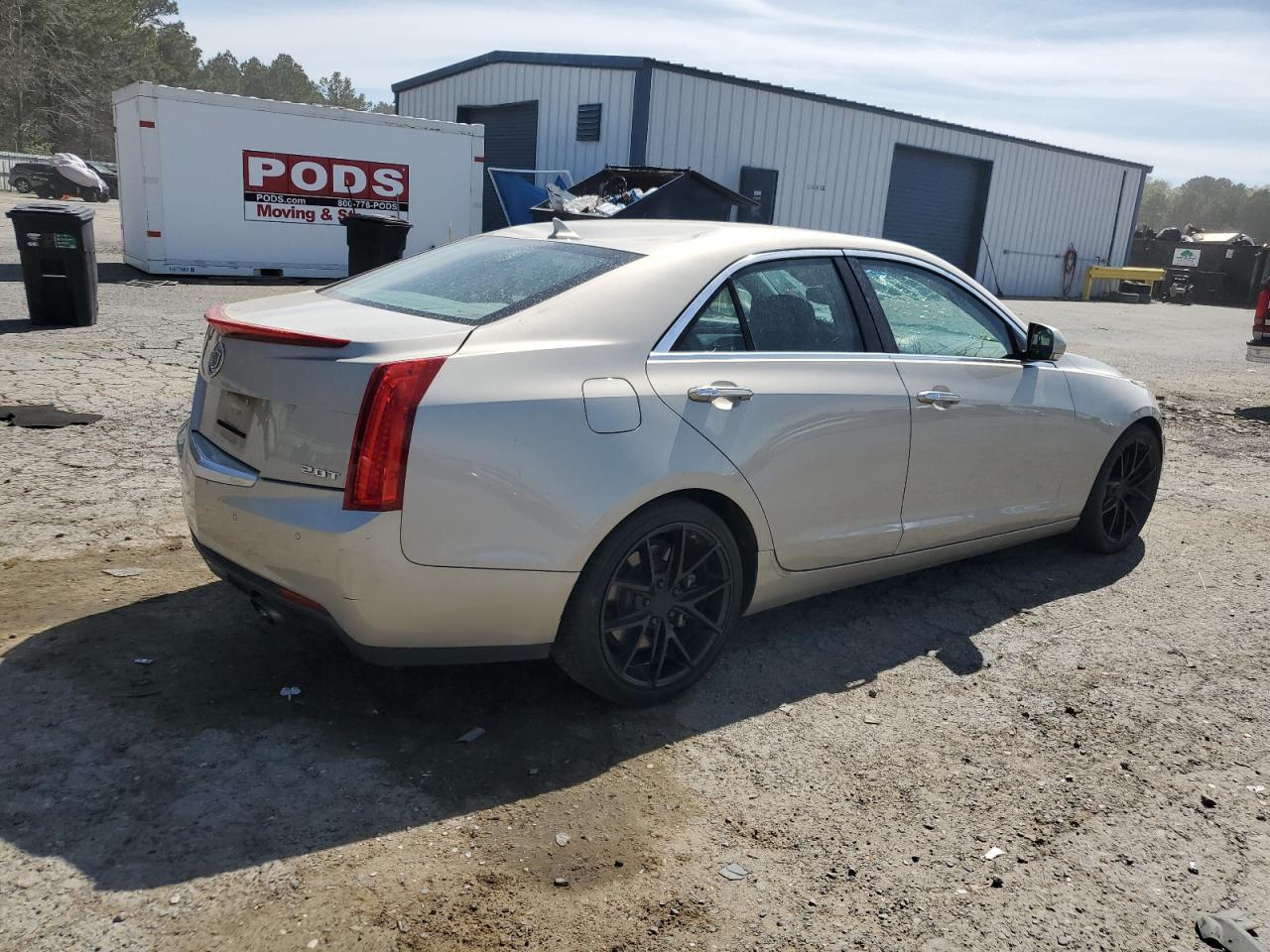 2013 Cadillac ATS VIN 1G6AF5SX4D0139518 Copart auction photo, top/roof / front end damage thumbnail 3
