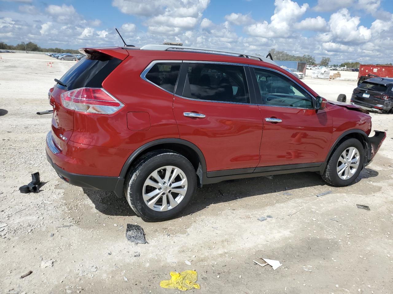 2015 Nissan Rogue VIN 5N1AT2MV0FC925247 Copart auction photo, front end damage thumbnail 3
