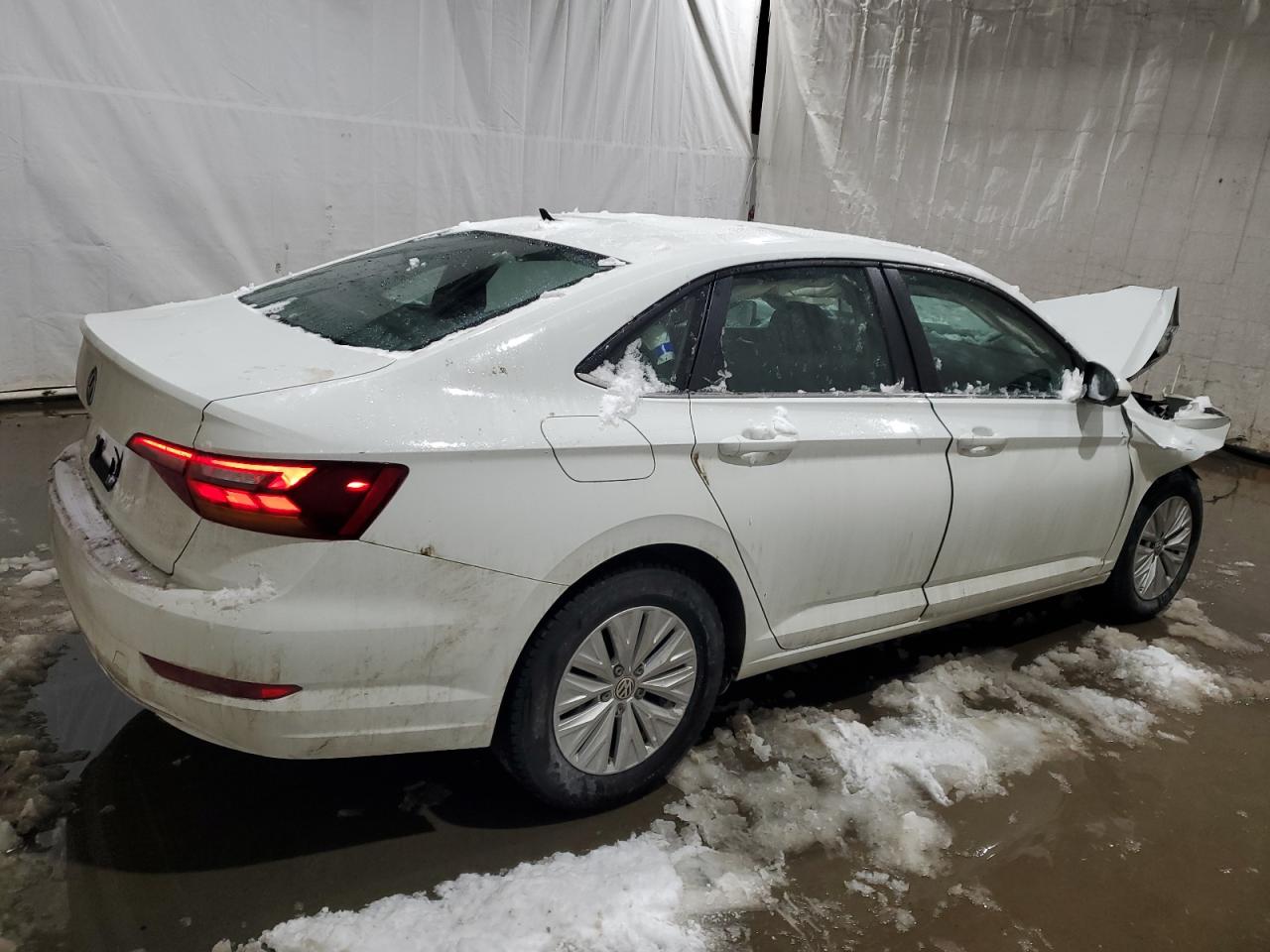 2019 Volkswagen Jetta VIN 3VWC57BUXKM022771 Copart auction photo, front end damage thumbnail 3