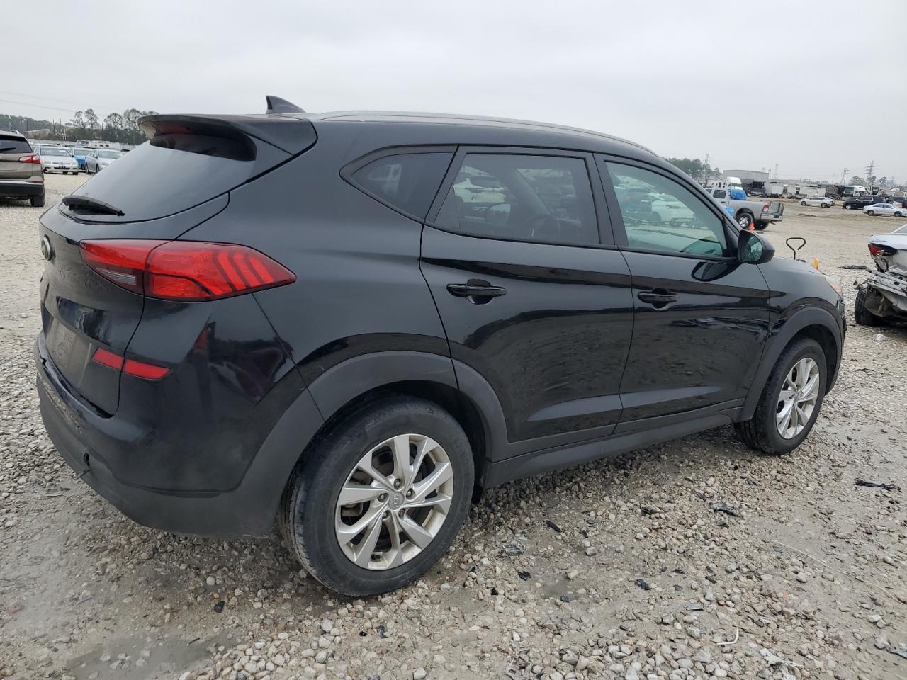 2019 Hyundai Tucson VIN KM8J33A42KU044295 Copart auction photo, side / rear end damage thumbnail 3