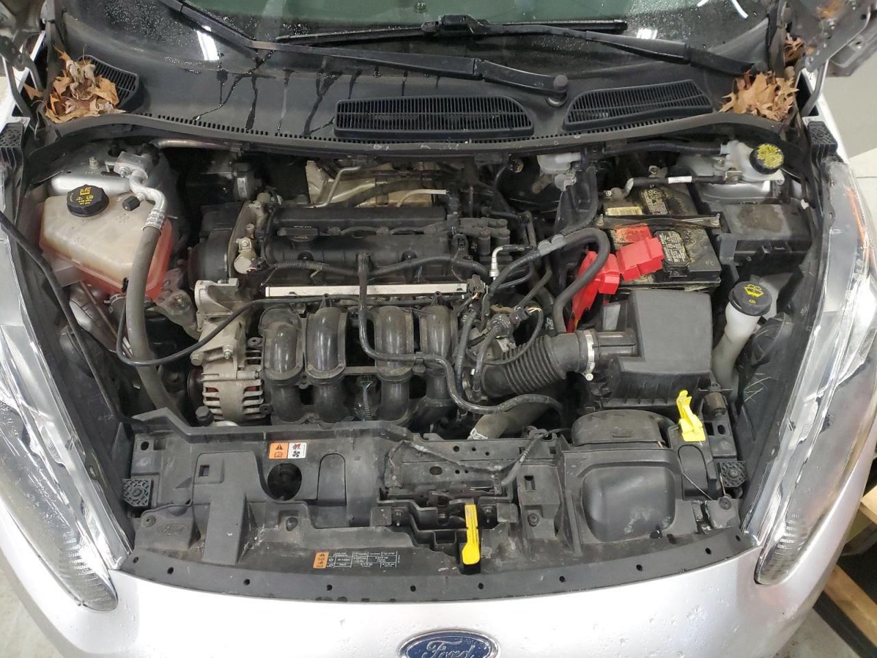 2019 Ford Fiesta VIN 3FADP4AJXKM110295 Copart auction photo, all over damage thumbnail 11