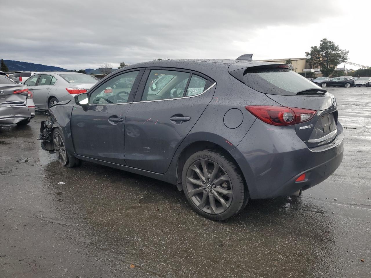 2015 Mazda 3 VIN JM1BM1M36F1220480 Copart auction photo, front end damage thumbnail 2