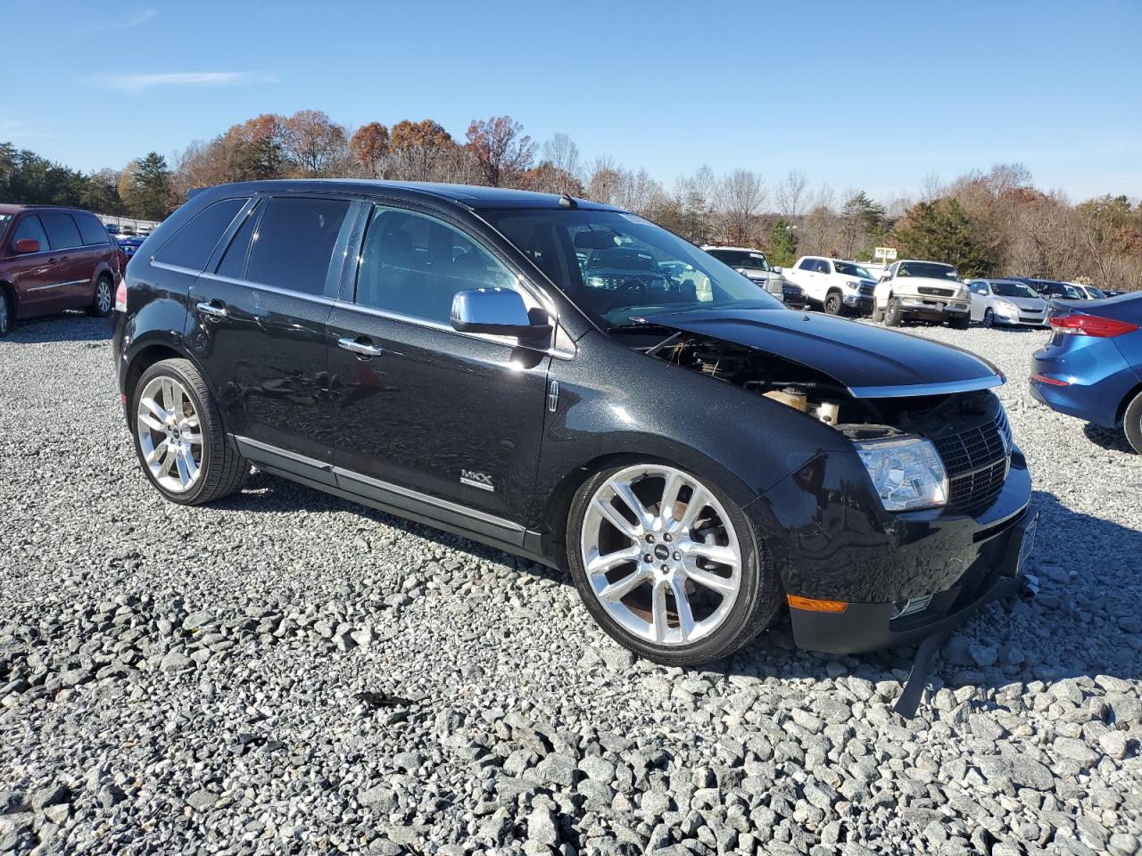 2010 Lincoln MKX VIN 2LMDJ6JC1ABJ19993 Copart auction photo, front end damage thumbnail 4