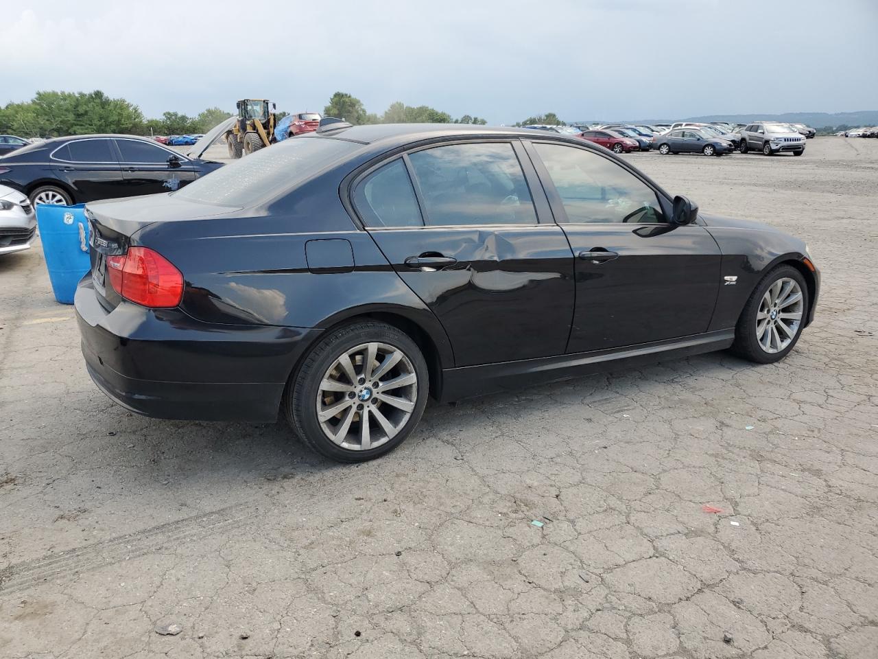 2009 BMW 3er VIN WBAPK73559A454614 Copart auction photo, front end / side damage thumbnail 3