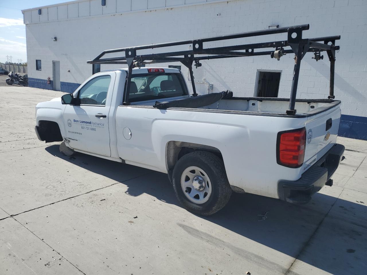 2016 Chevrolet Silverado VIN 1GCNCNEH6GZ337139 Copart auction photo, front end damage thumbnail 2