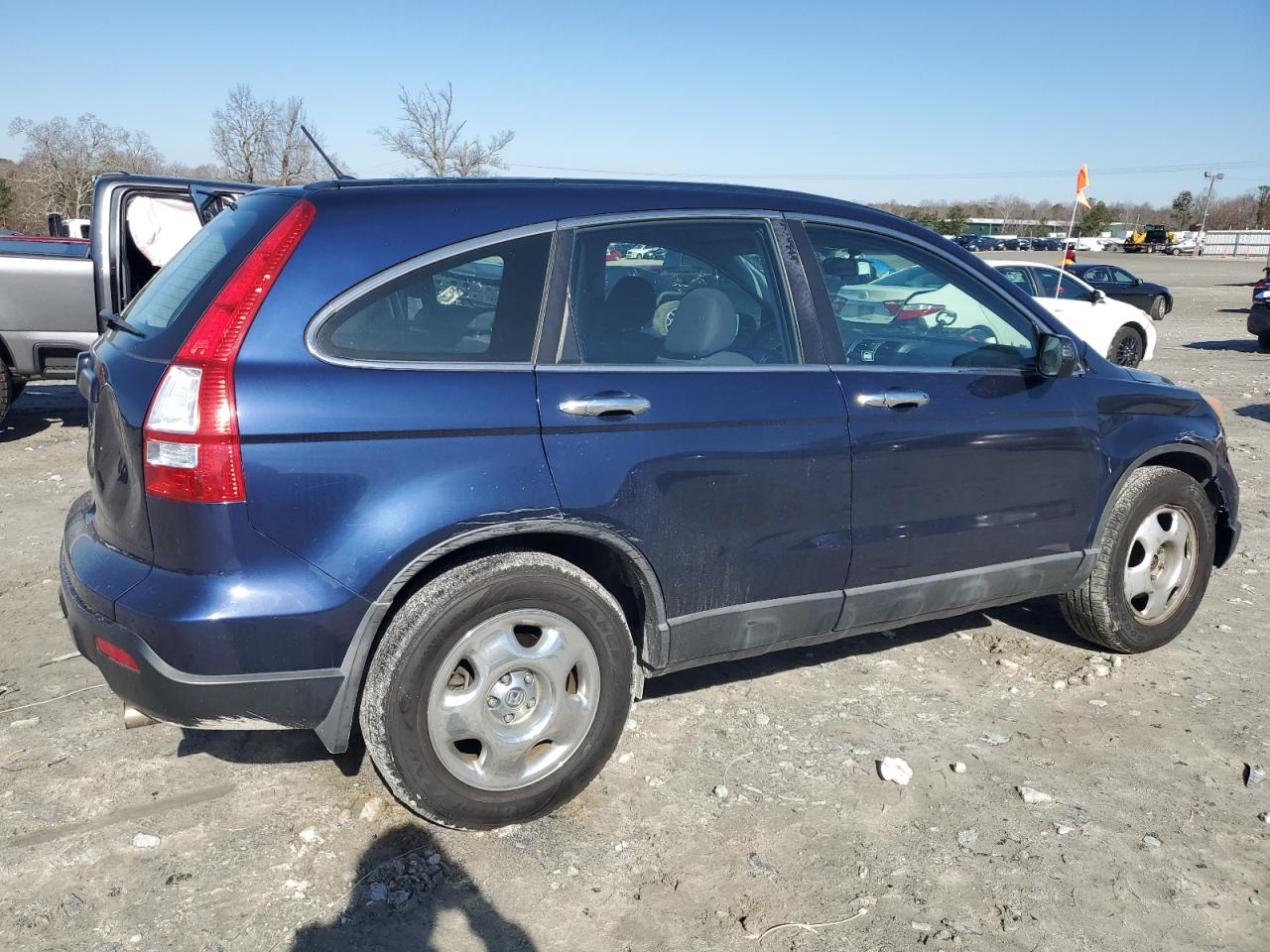 2008 Honda CR-V VIN 5J6RE48348L019119 Copart auction photo, all over damage thumbnail 3