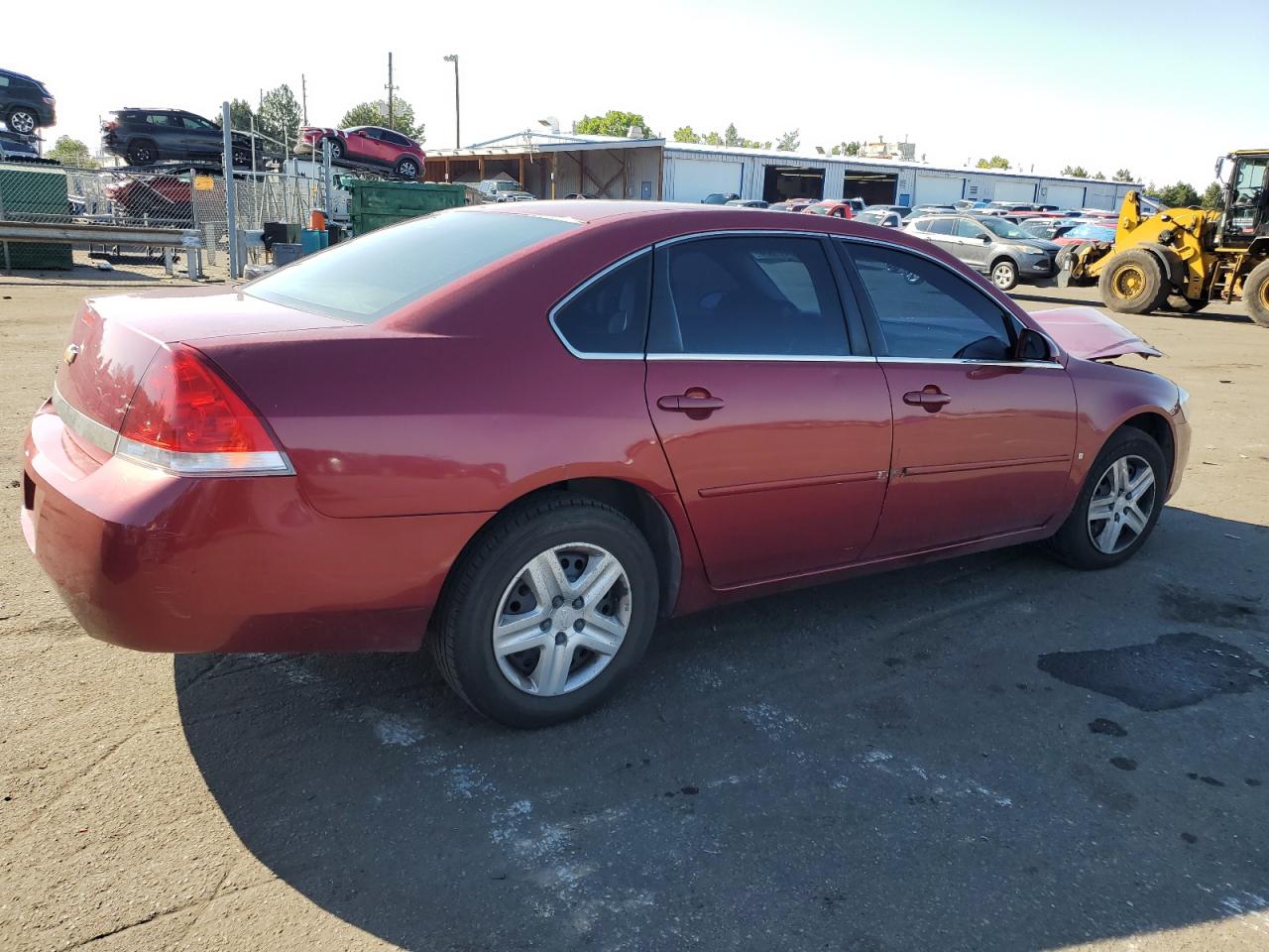 2006 Chevrolet Impala VIN 2G1WB58K669321815 Copart auction photo, front end / side damage thumbnail 3
