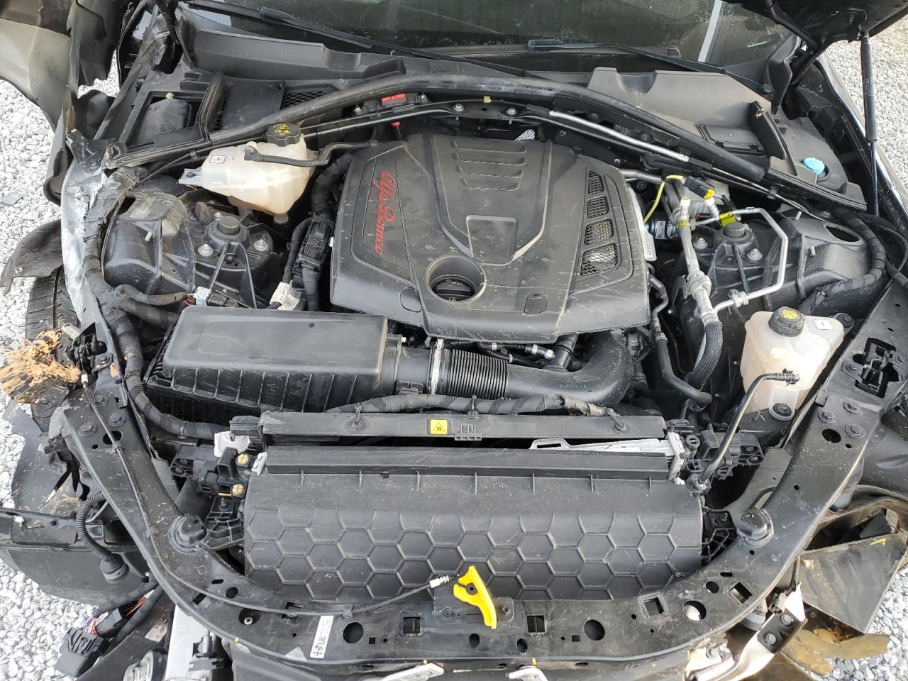 2021 Alfa Romeo Giulia VIN ZARFAMBNXM7649203 Copart auction photo, all over damage thumbnail 11