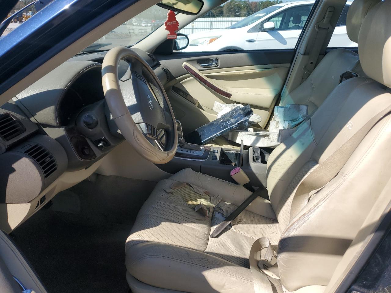 2006 Infiniti G VIN JNKCV51E36M505178 Copart auction photo, front end / rear end damage thumbnail 7