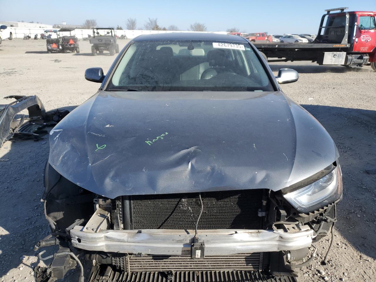 2016 Audi A4 VIN WAUAFAFL3GA010162 Copart auction photo, front end damage thumbnail 5