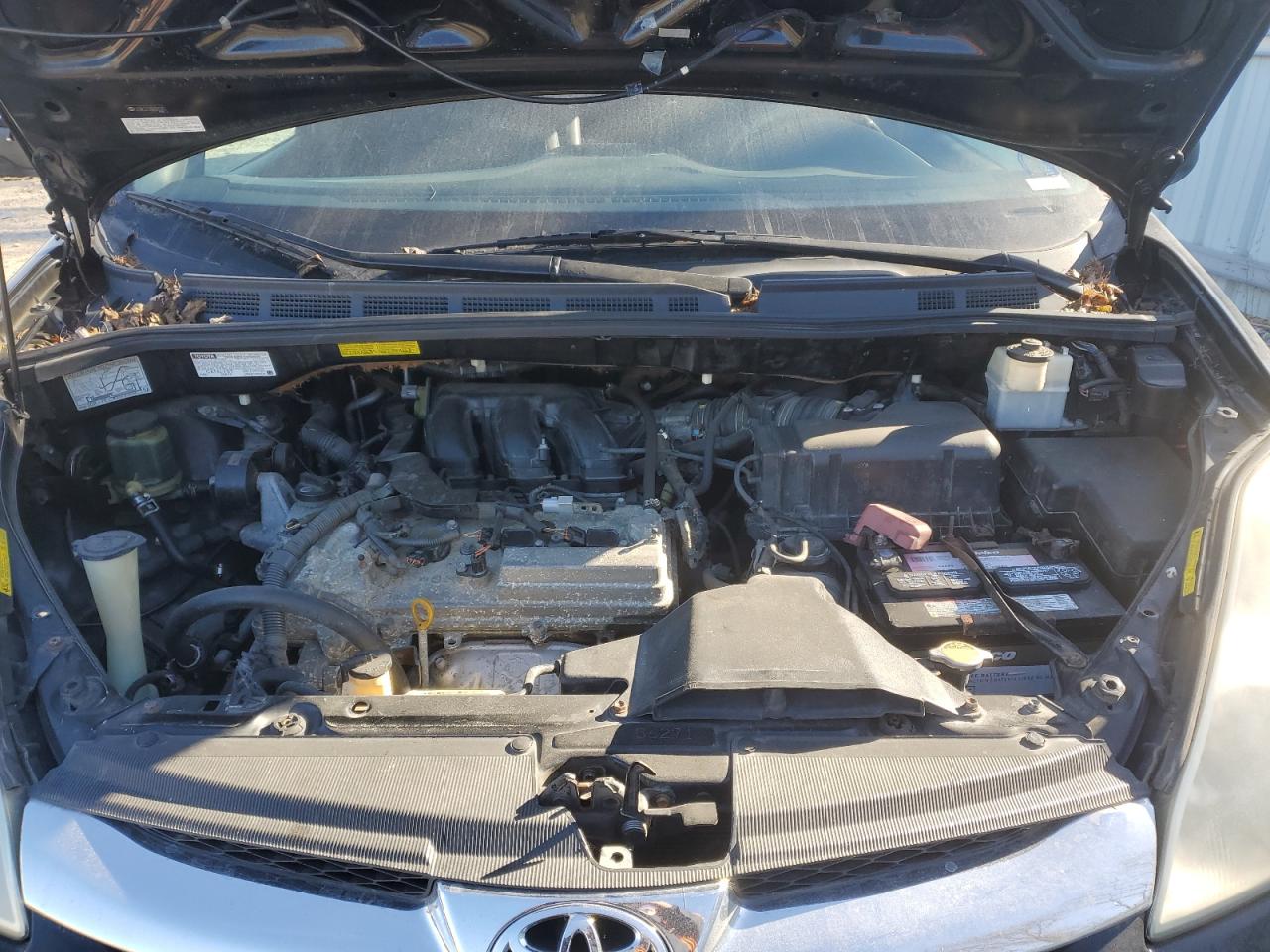 2009 Toyota Sienna VIN 5TDBK22C09S026565 Copart auction photo, rear end / mechanical damage thumbnail 12