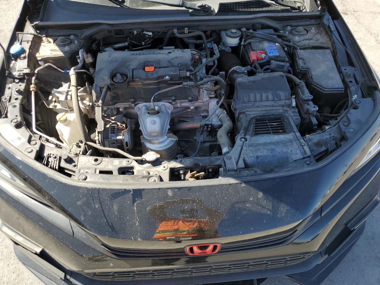 2022 Honda Civic VIN 2HGFE2F59NH505579 Copart auction photo, rear end / minor dent/scratches damage thumbnail 11