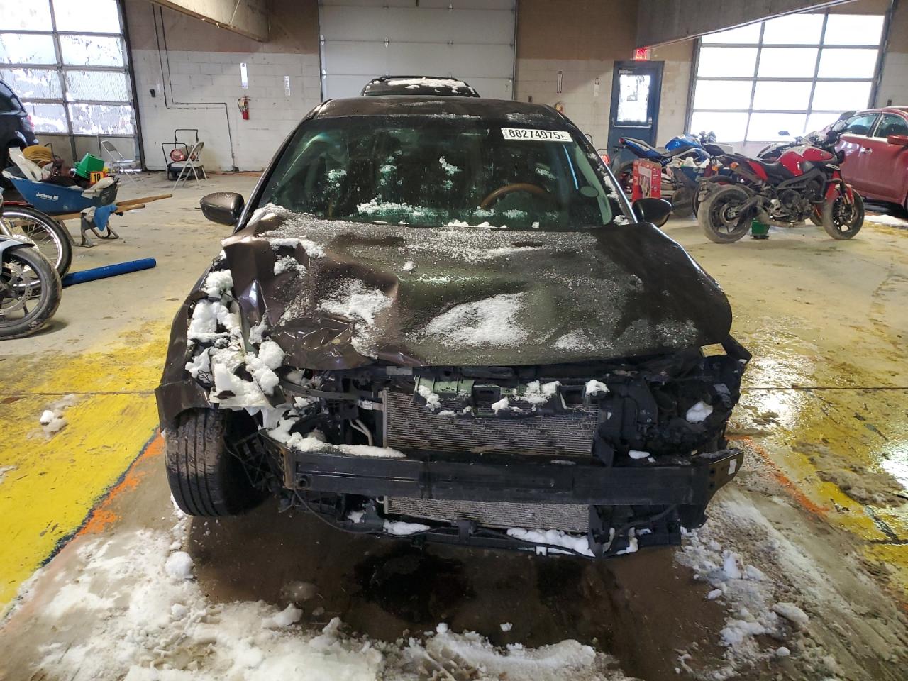 2017 KIA Forte VIN 3KPFK4A79HE122270 Copart auction photo, front end / rear end damage thumbnail 5