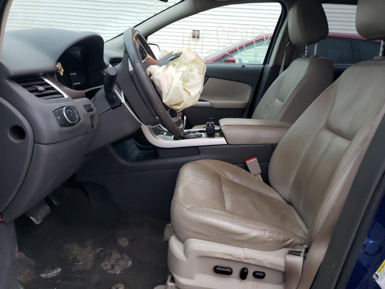 2014 Ford Edge VIN 2FMDK4KC0EBA01094 Copart auction photo, front end damage thumbnail 7
