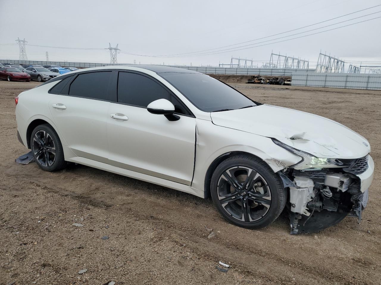 2021 KIA K5 VIN 5XXG64J2XMG062126 Copart auction photo, front end damage thumbnail 4