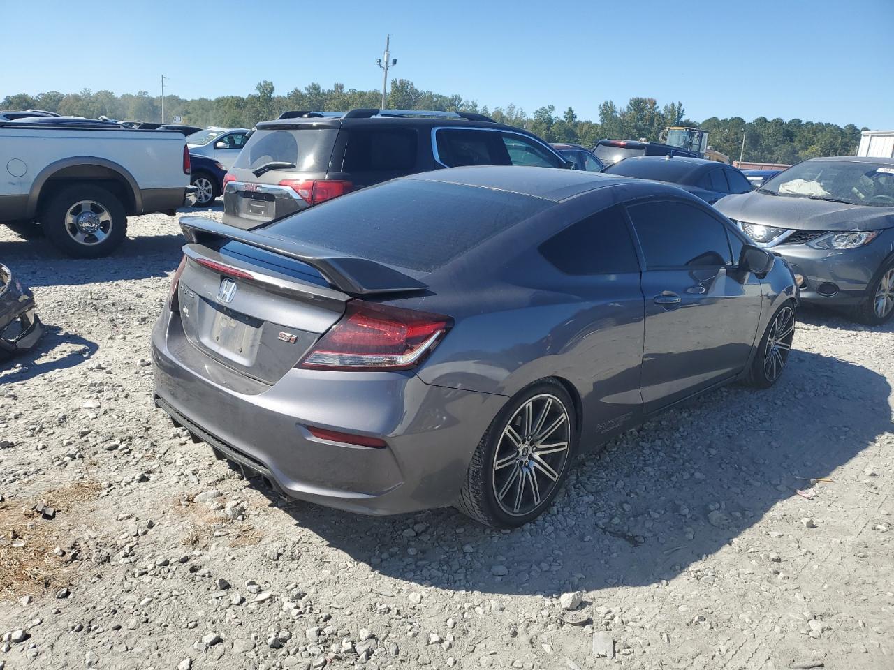 2014 Honda Civic VIN 2HGFG4A5XEH702712 Copart auction photo, front end damage thumbnail 3