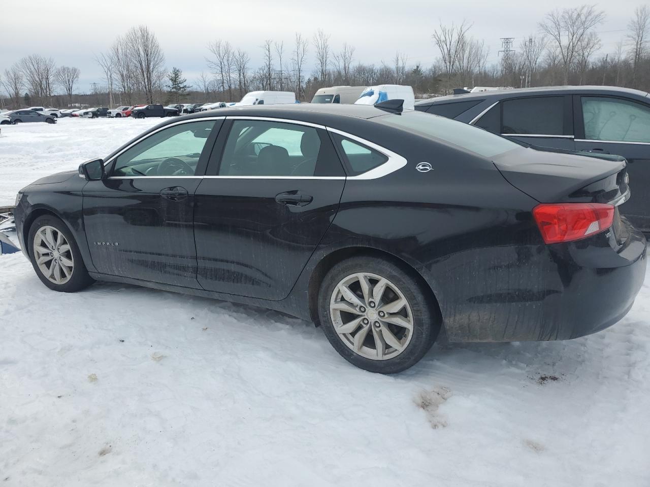 2017 Chevrolet Impala VIN 1G1105S35HU116252 Copart auction photo, side / rear end damage thumbnail 2