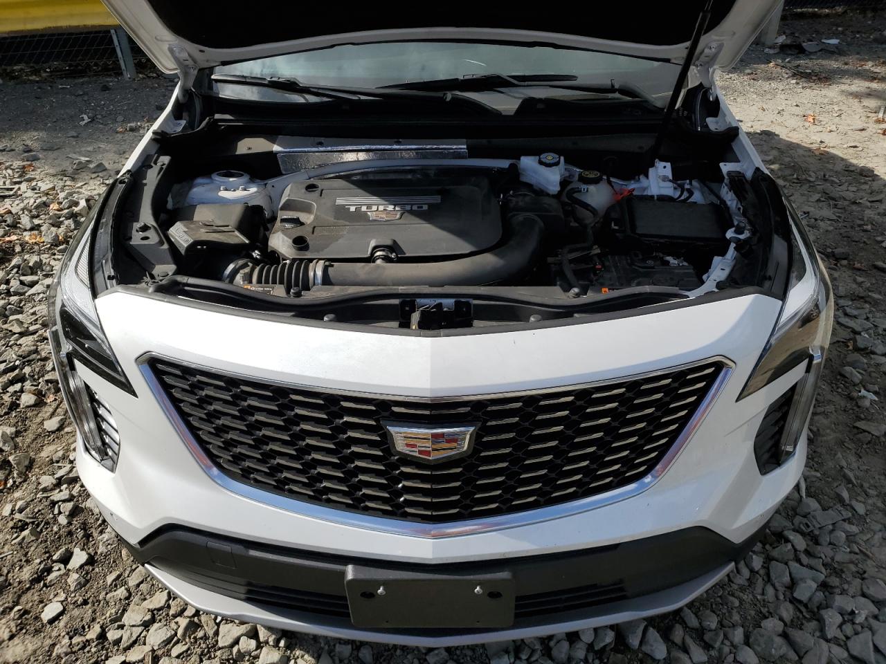 2020 Cadillac XT4 VIN 1GYFZDR40LF086211 Copart auction photo, side / front end damage thumbnail 12