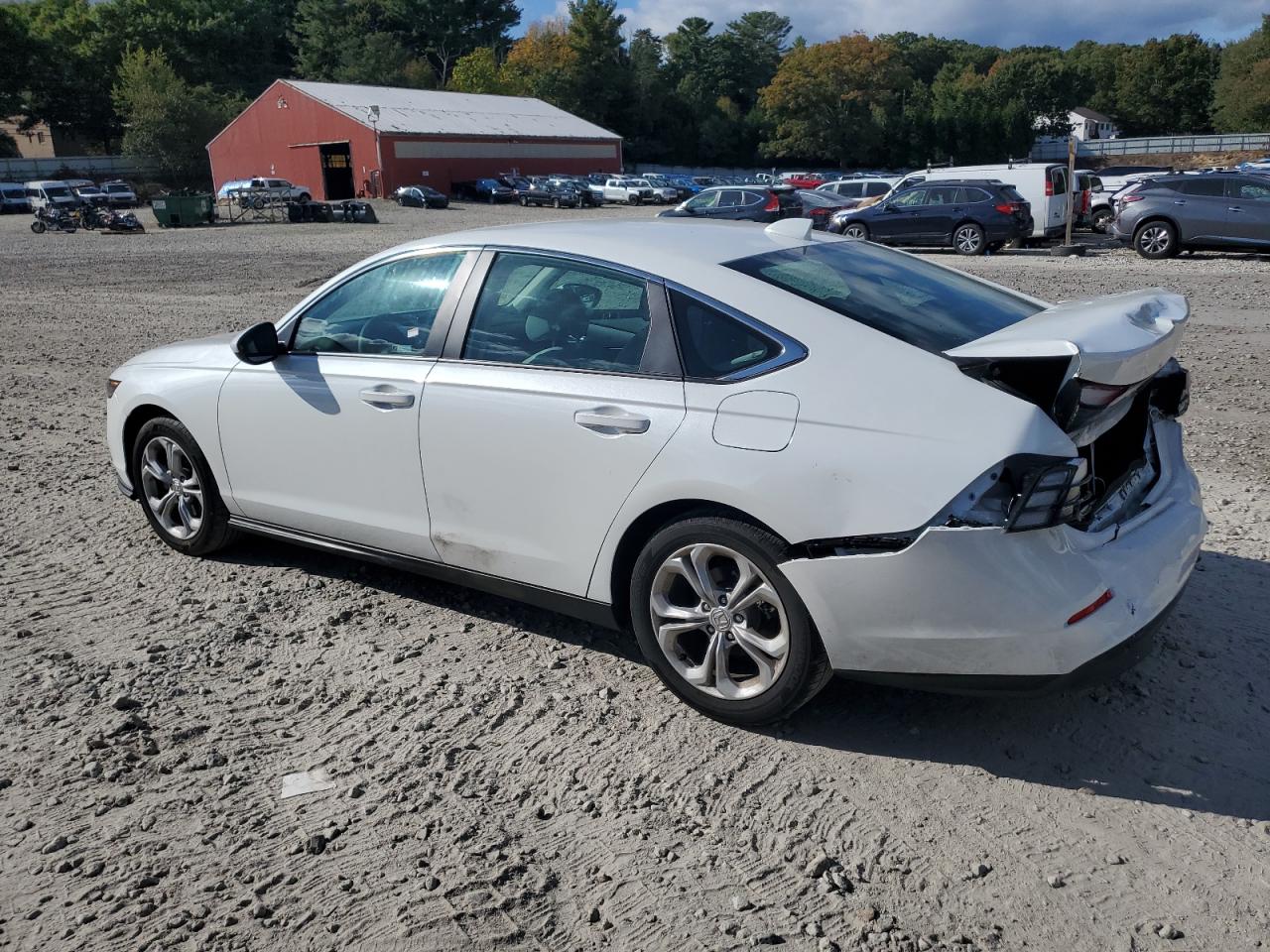 2024 Honda Accord VIN 1HGCY1F28RA044793 Copart auction photo, rear end damage thumbnail 2