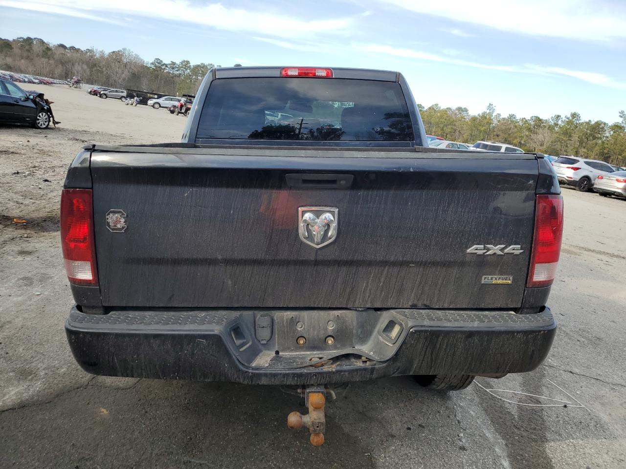 2014 RAM 1500 VIN 1C6RR7KGXES351498 Copart auction photo, front end / side damage thumbnail 6