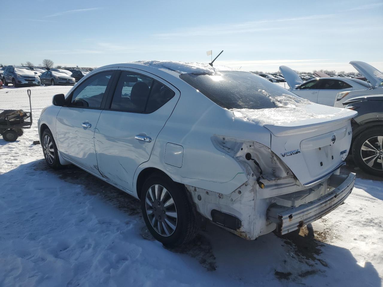 2012 Nissan Versa VIN 3N1CN7AP1CL865329 Copart auction photo, rear end damage thumbnail 2