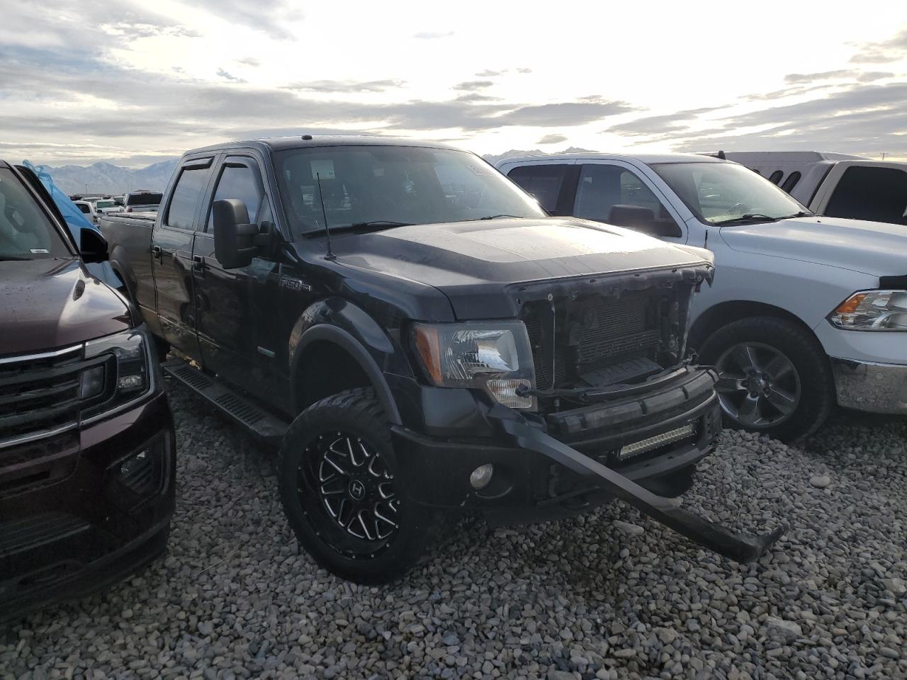 2012 Ford F-150 VIN 1FTFW1ET7CFC13434 Copart auction photo, front end damage thumbnail 4